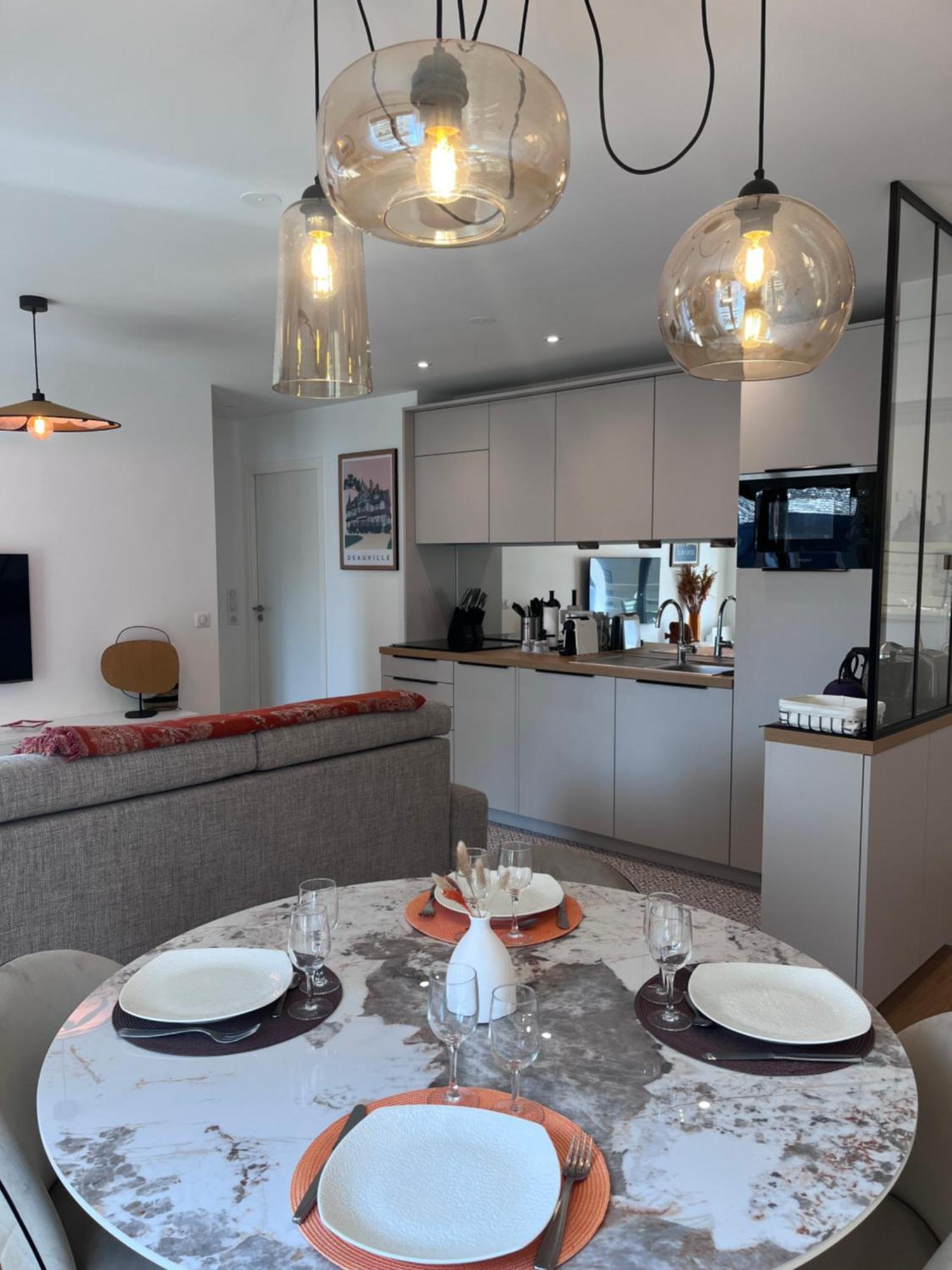 Appartement Standing, Centre,200M Place Morny Deauville Exterior foto